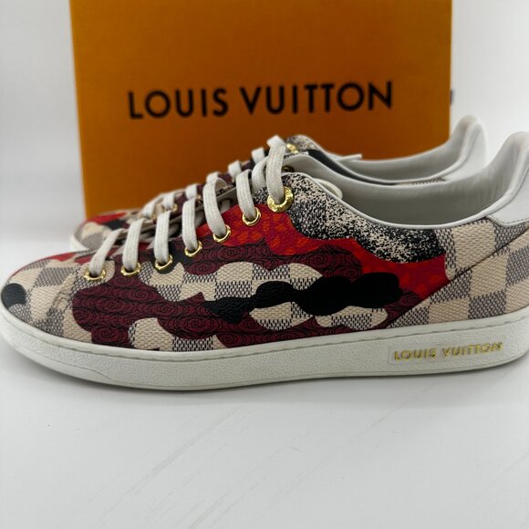 Louis Vuitton Damier Azur Overcloud Sneakers - Picture 3 of 9